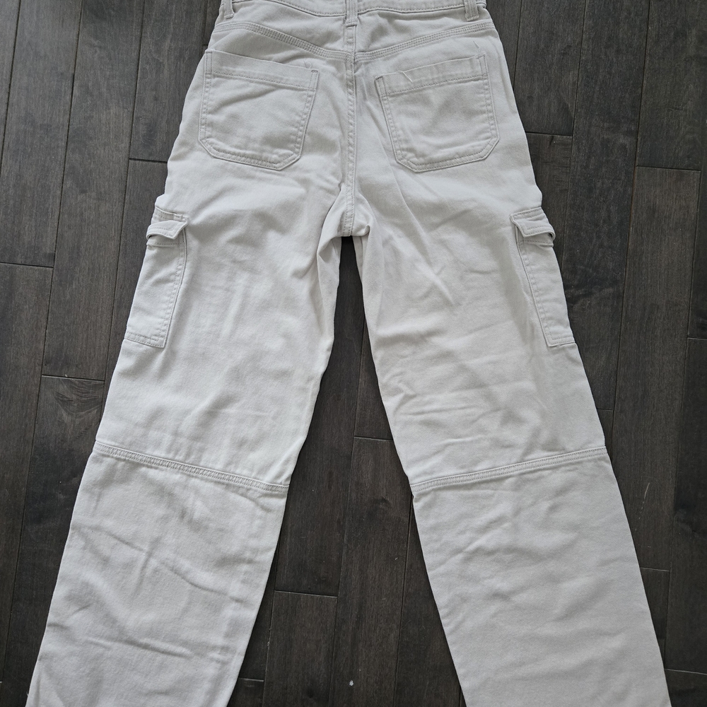H&M Divided Light Tan Cargo Pants